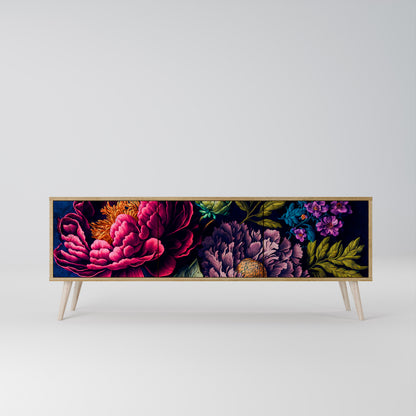 BLOOMING ELEGANCE Έπιπλο τηλεόρασης 3-θυρών
