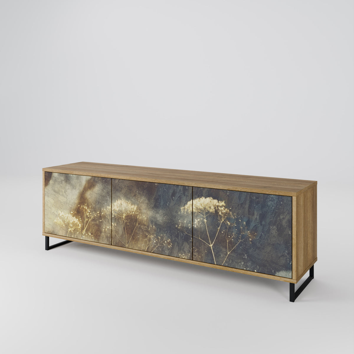 GENTLE POWER Έπιπλο τηλεόρασης 3-θυρών