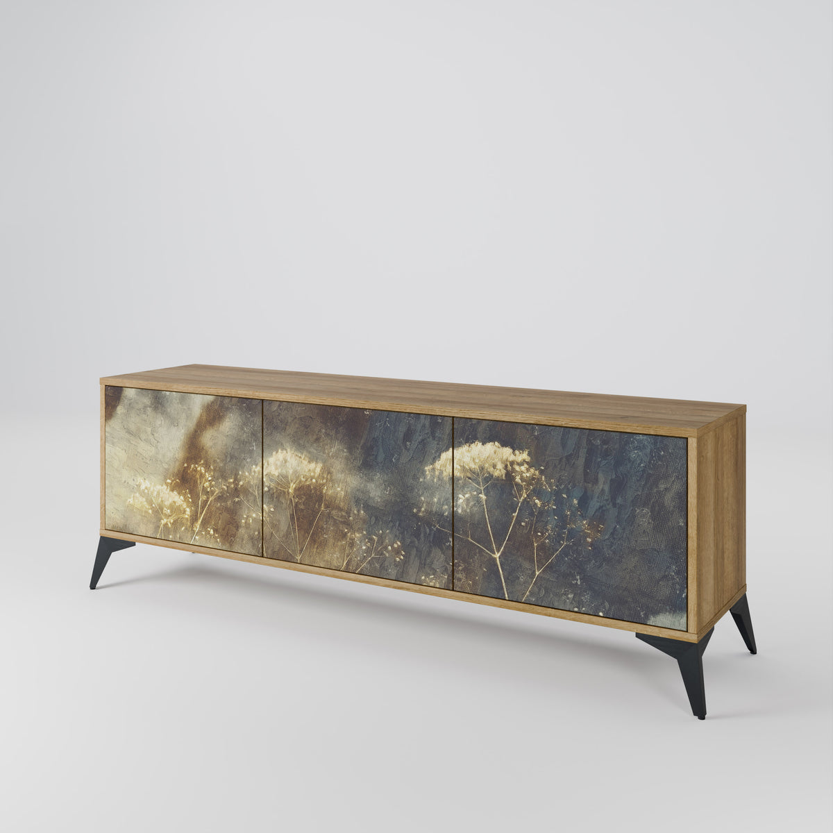 GENTLE POWER Έπιπλο τηλεόρασης 3-θυρών