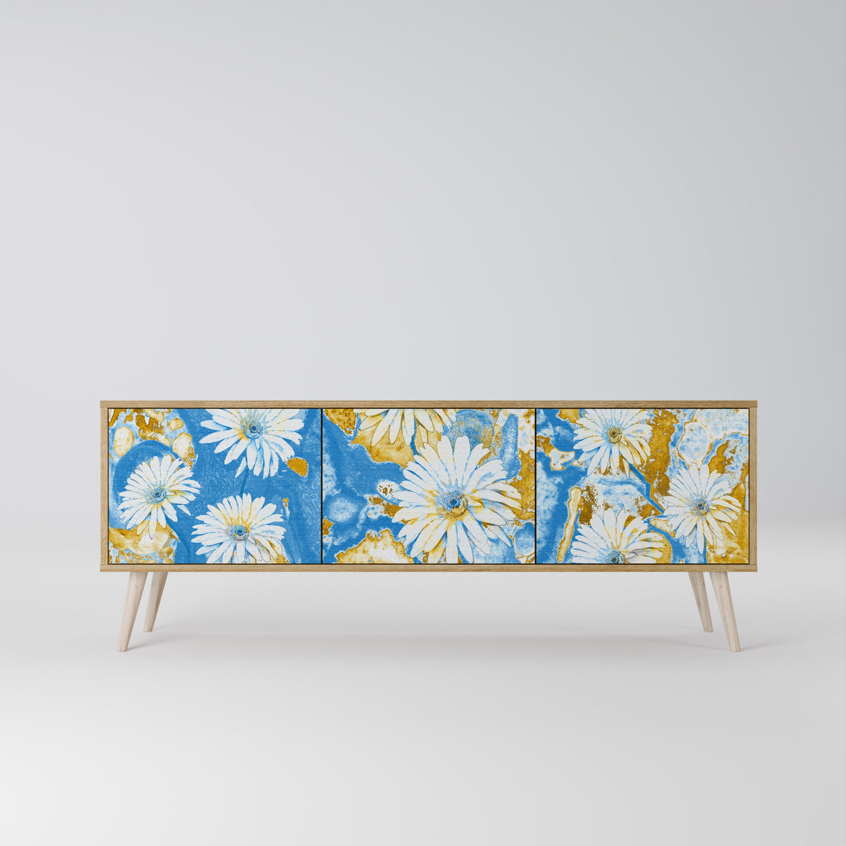 DAISY LUXE Έπιπλο τηλεόρασης 3-θυρών