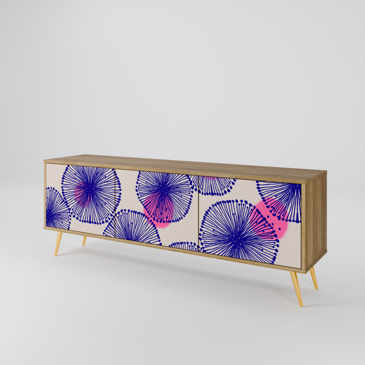 MAGIC NATURE Έπιπλο τηλεόρασης 3-θυρών