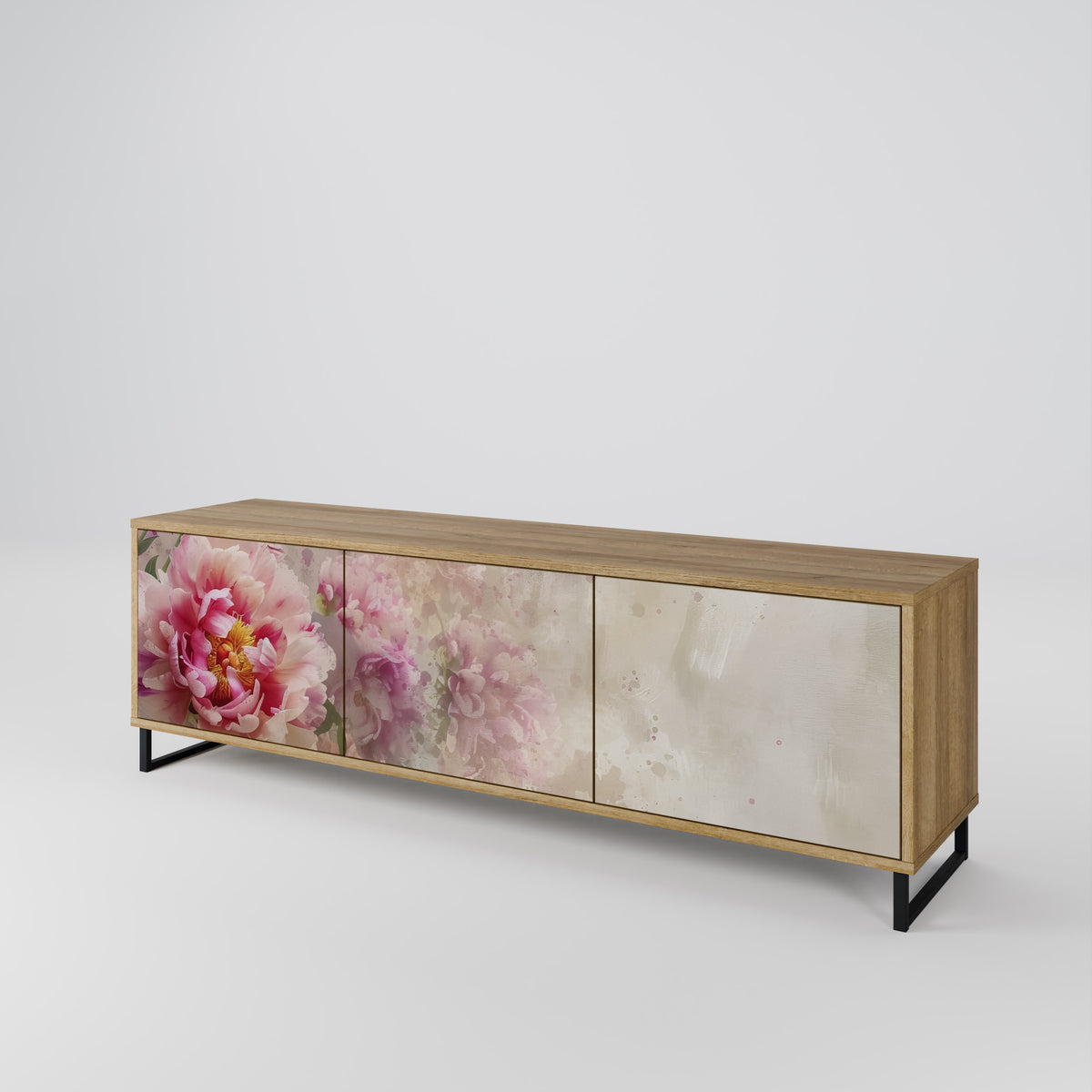 PEONY WHISPER Έπιπλο τηλεόρασης 3-θυρών