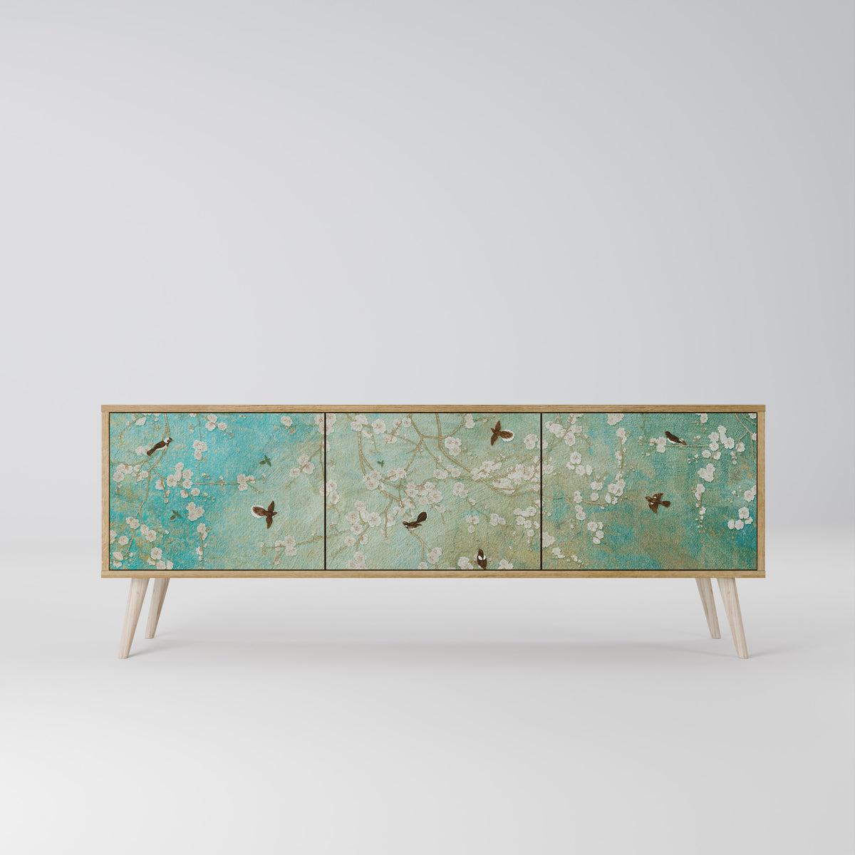 BLOOMING CHARM Έπιπλο τηλεόρασης 3-θυρών