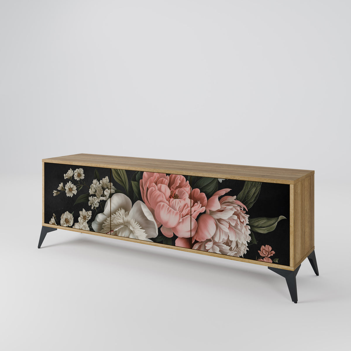 LUSH ELEGANCE Έπιπλο τηλεόρασης 3-θυρών