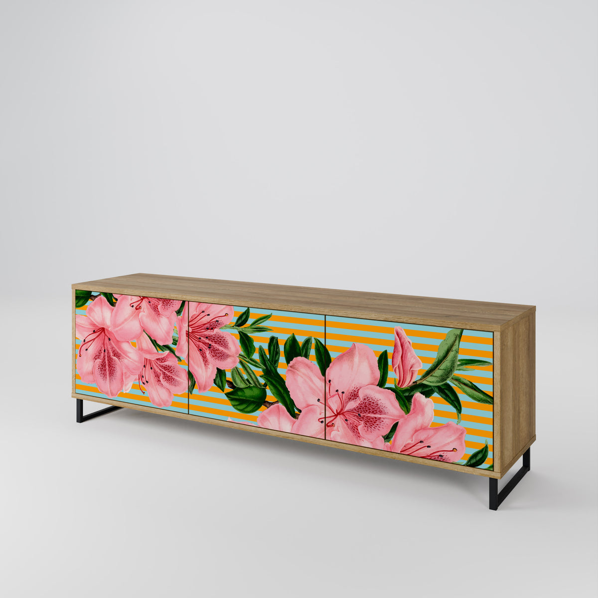 FRAGILE BEAUTY Έπιπλο τηλεόρασης 3-θυρών