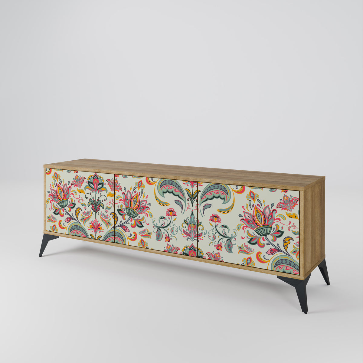 ORGANIC FOLKLORE Έπιπλο τηλεόρασης 3-θυρών