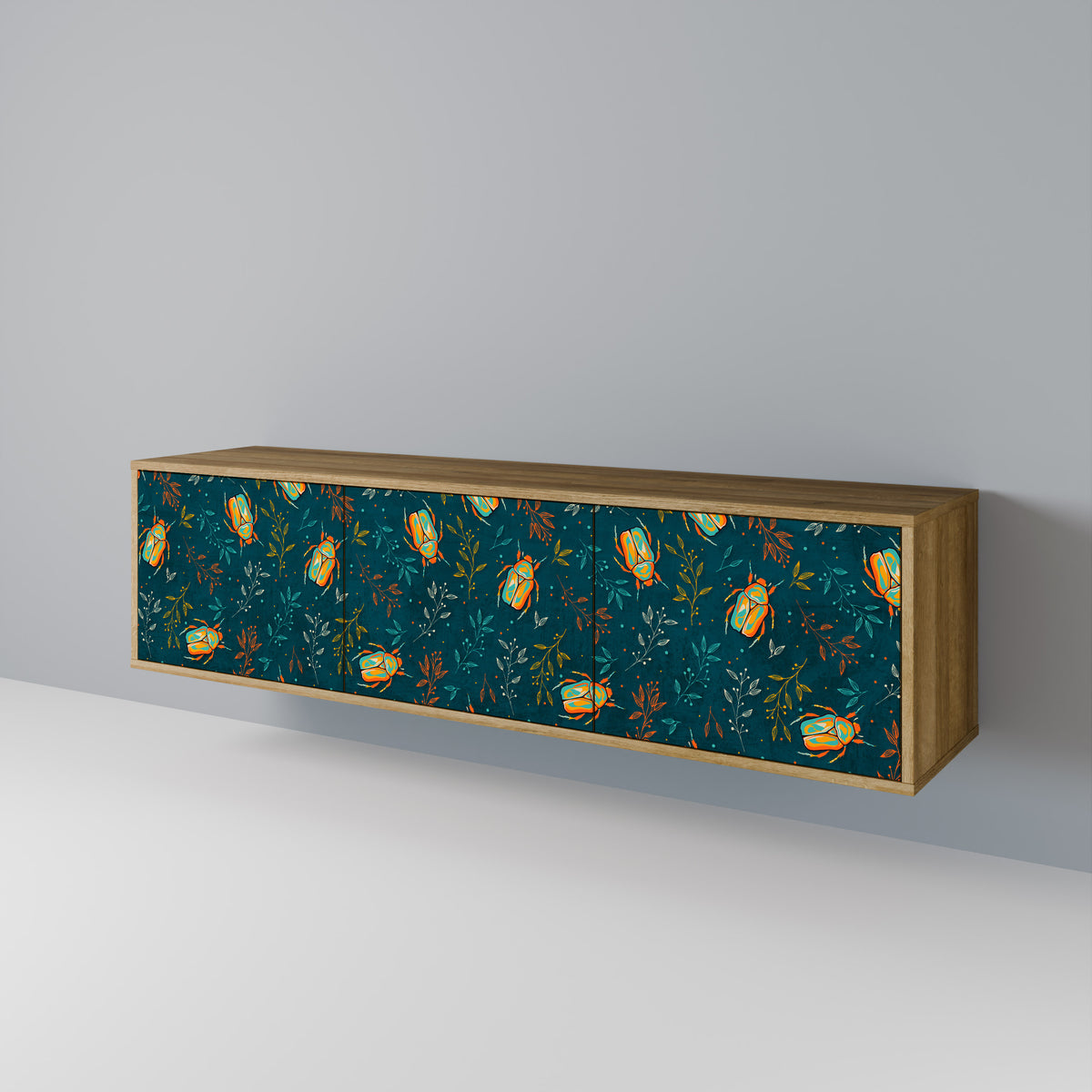 AUTUMN INSECTS Έπιπλο τηλεόρασης 3-θυρών