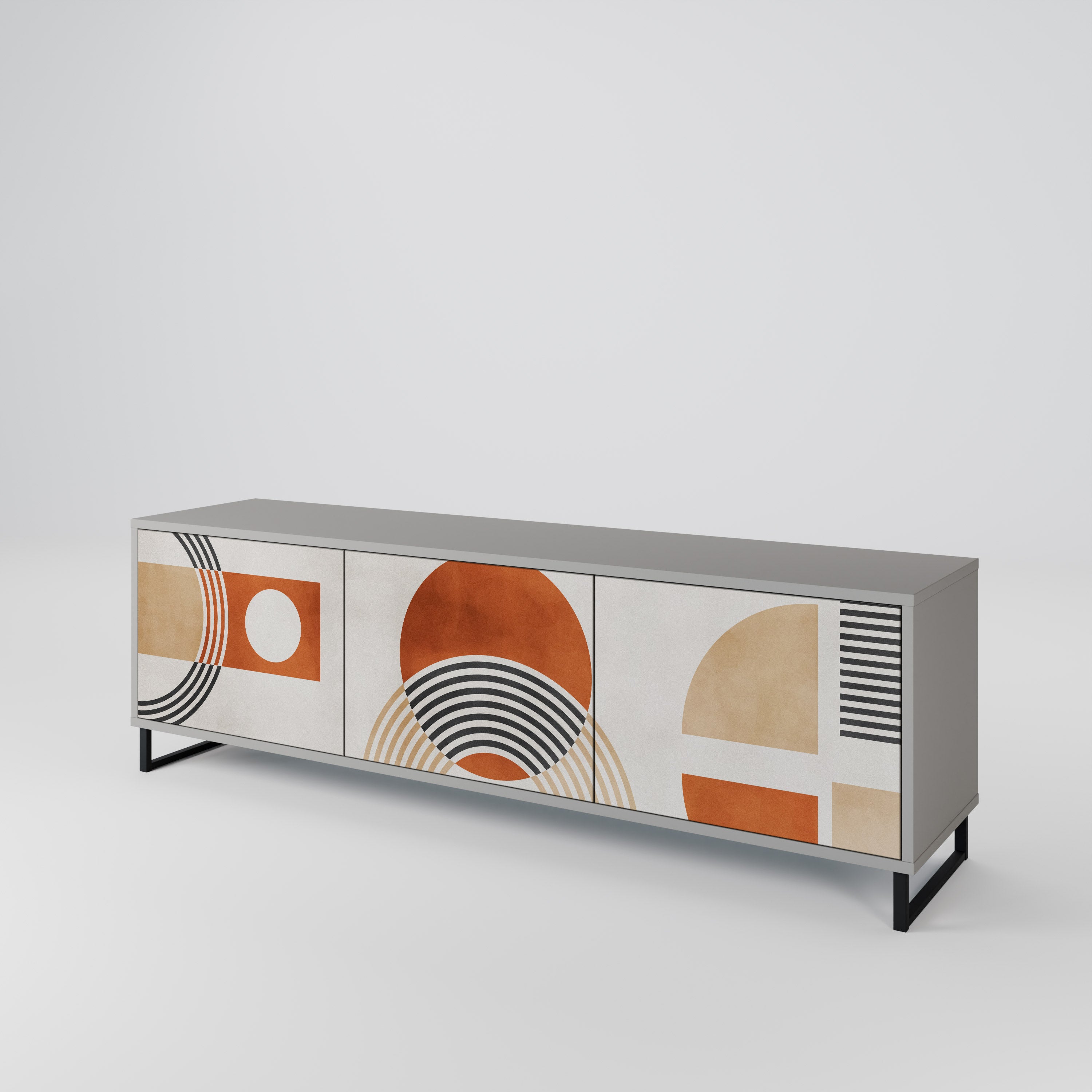 SPACE AROUND 3-Door TV Cabinet
