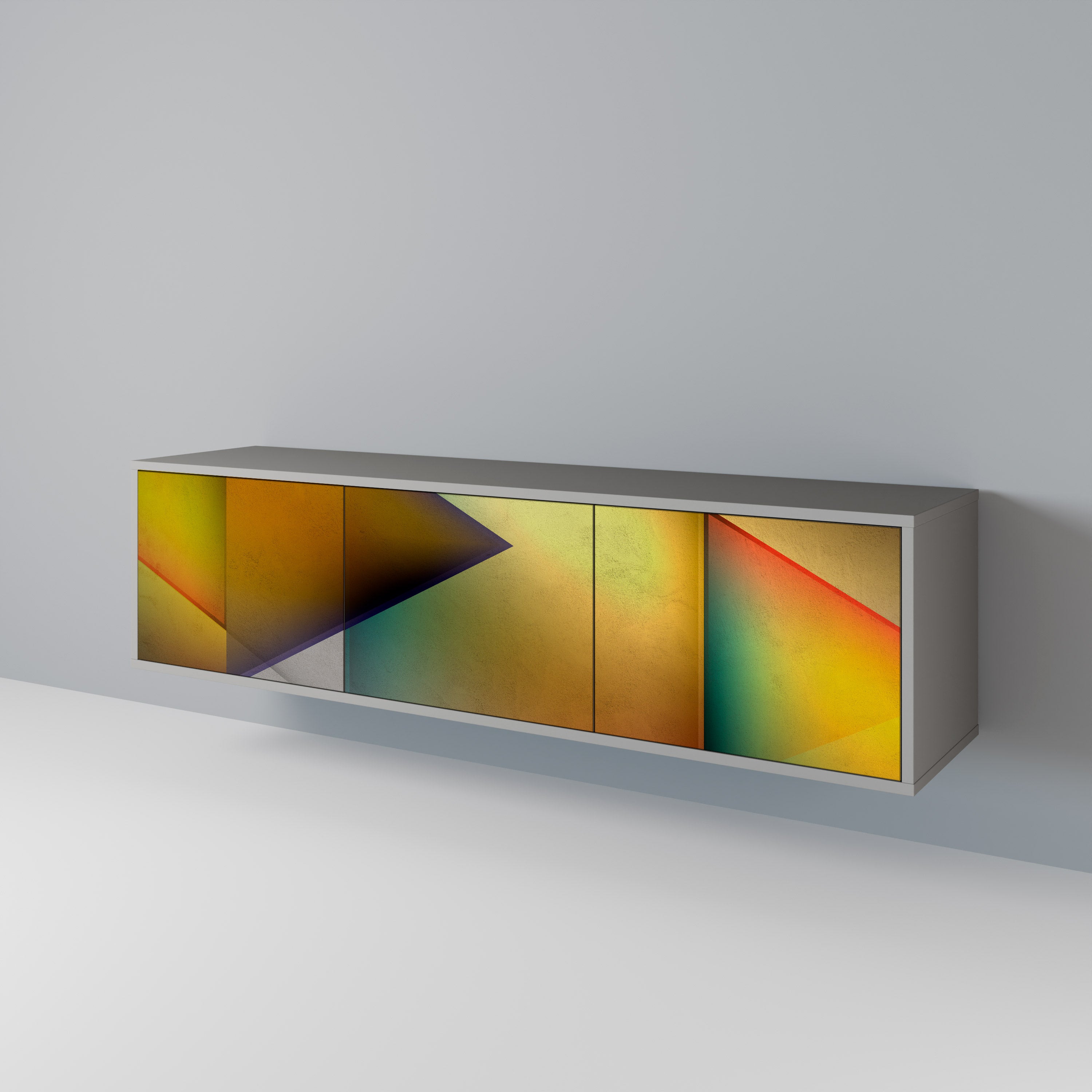 PIERCING SHARPNESS Έπιπλο τηλεόρασης 3-θυρών