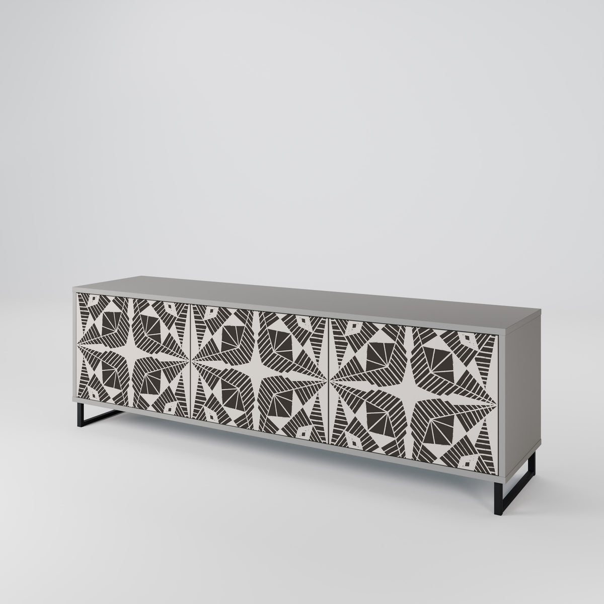 MONOCHROME NEXUS 3-Door TV Cabinet