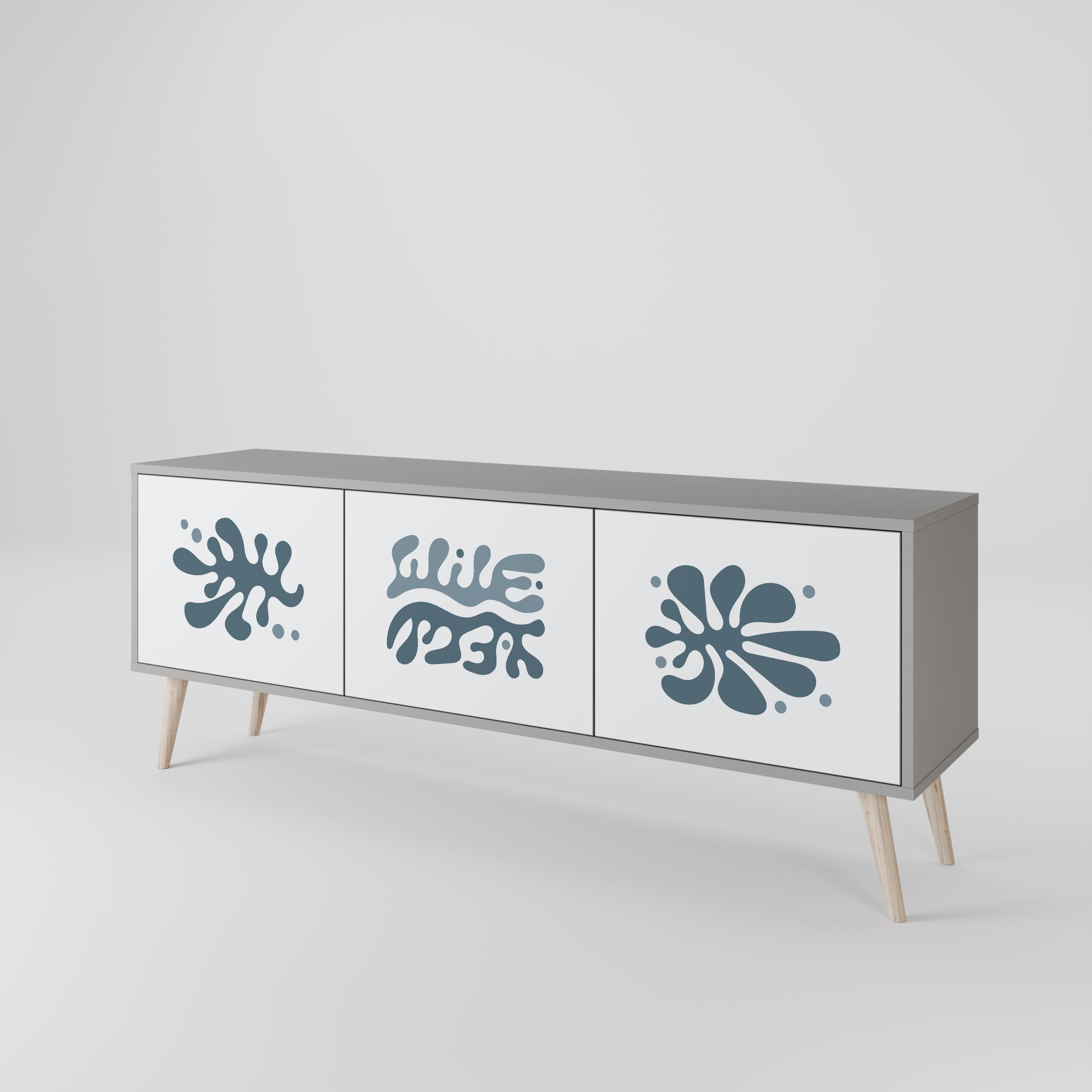 WONDERLAND VEGETATION 3-Door TV Cabinet