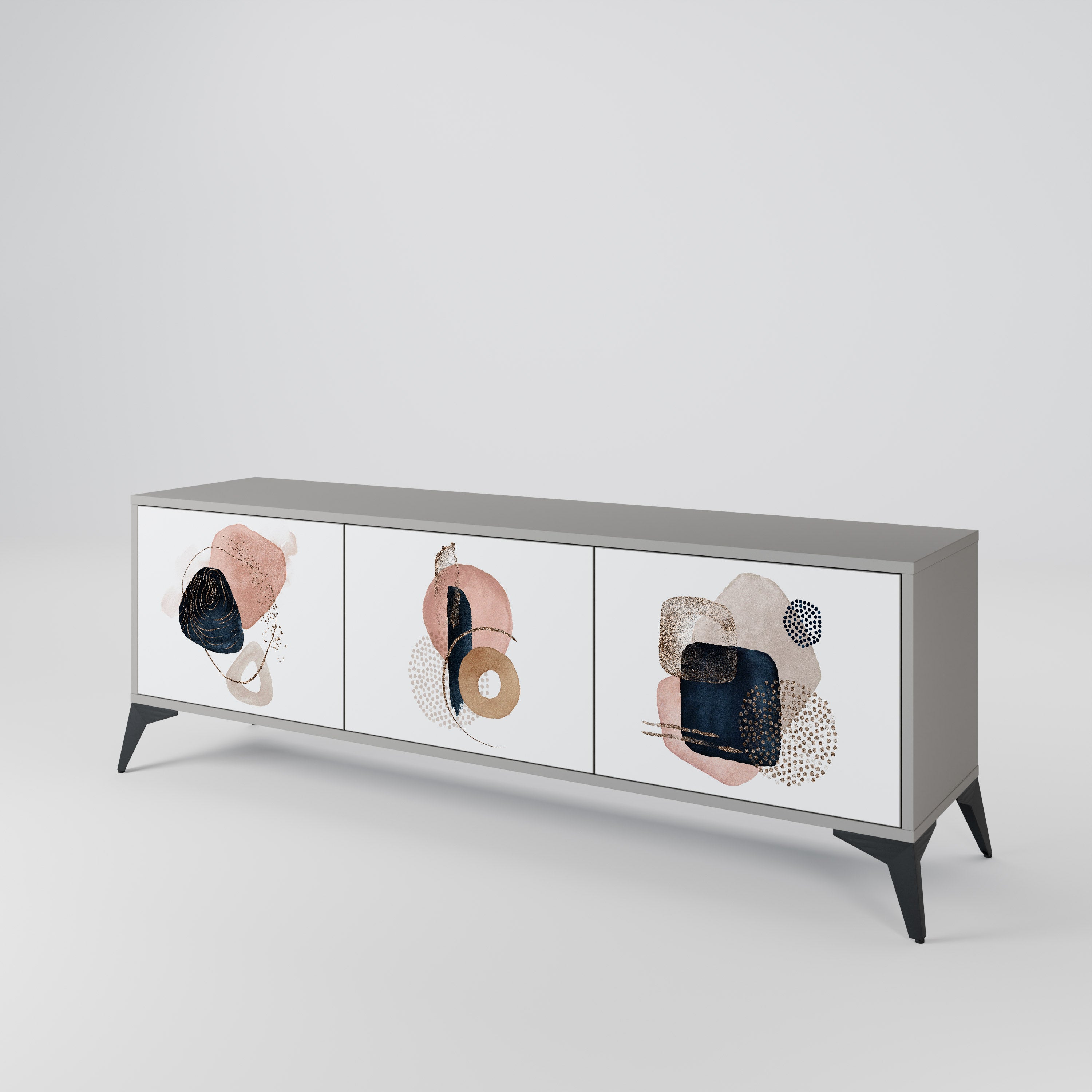 COLORFUL SHAPES 3-Door TV Cabinet