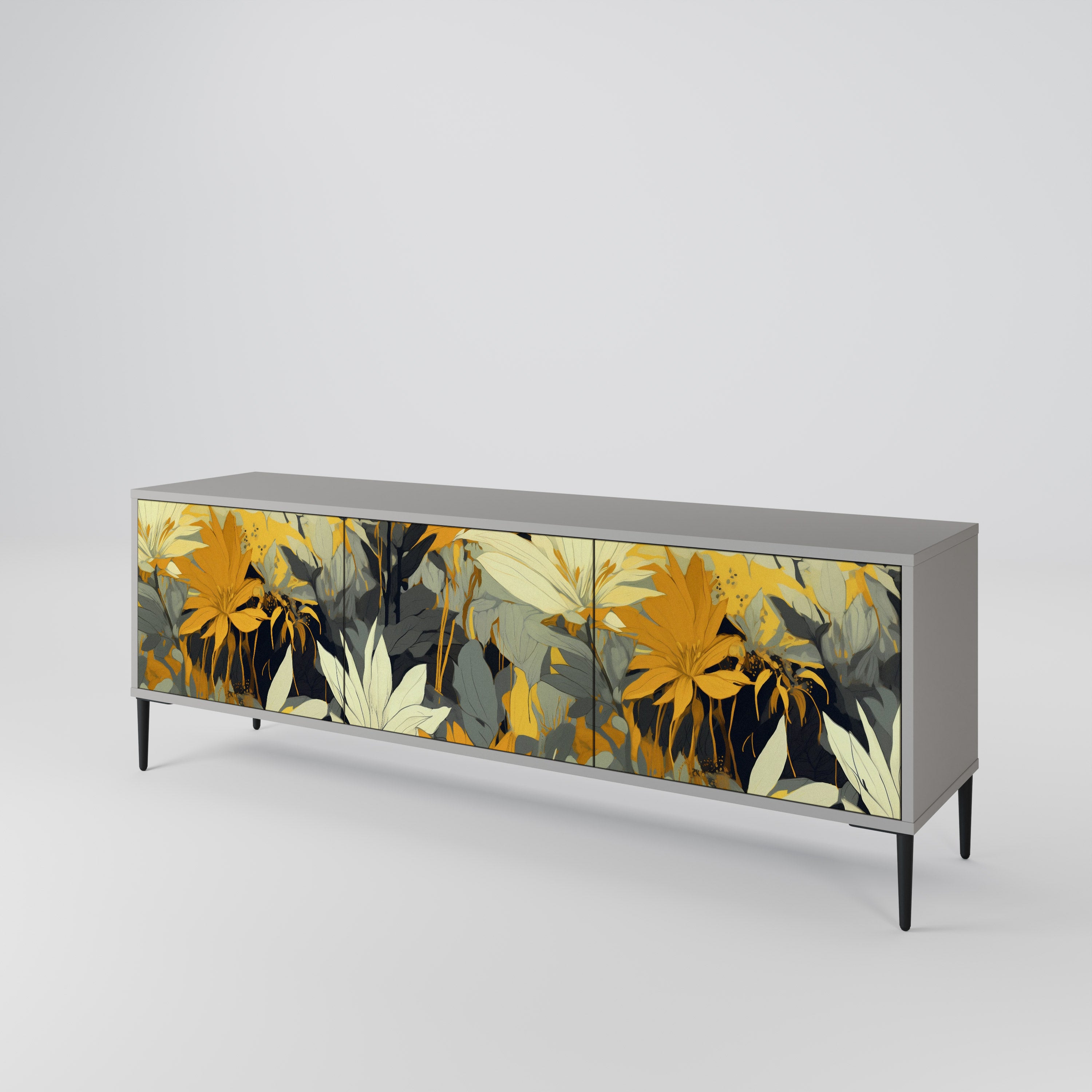 SUNKISSED LILY 3-Door TV Cabinet