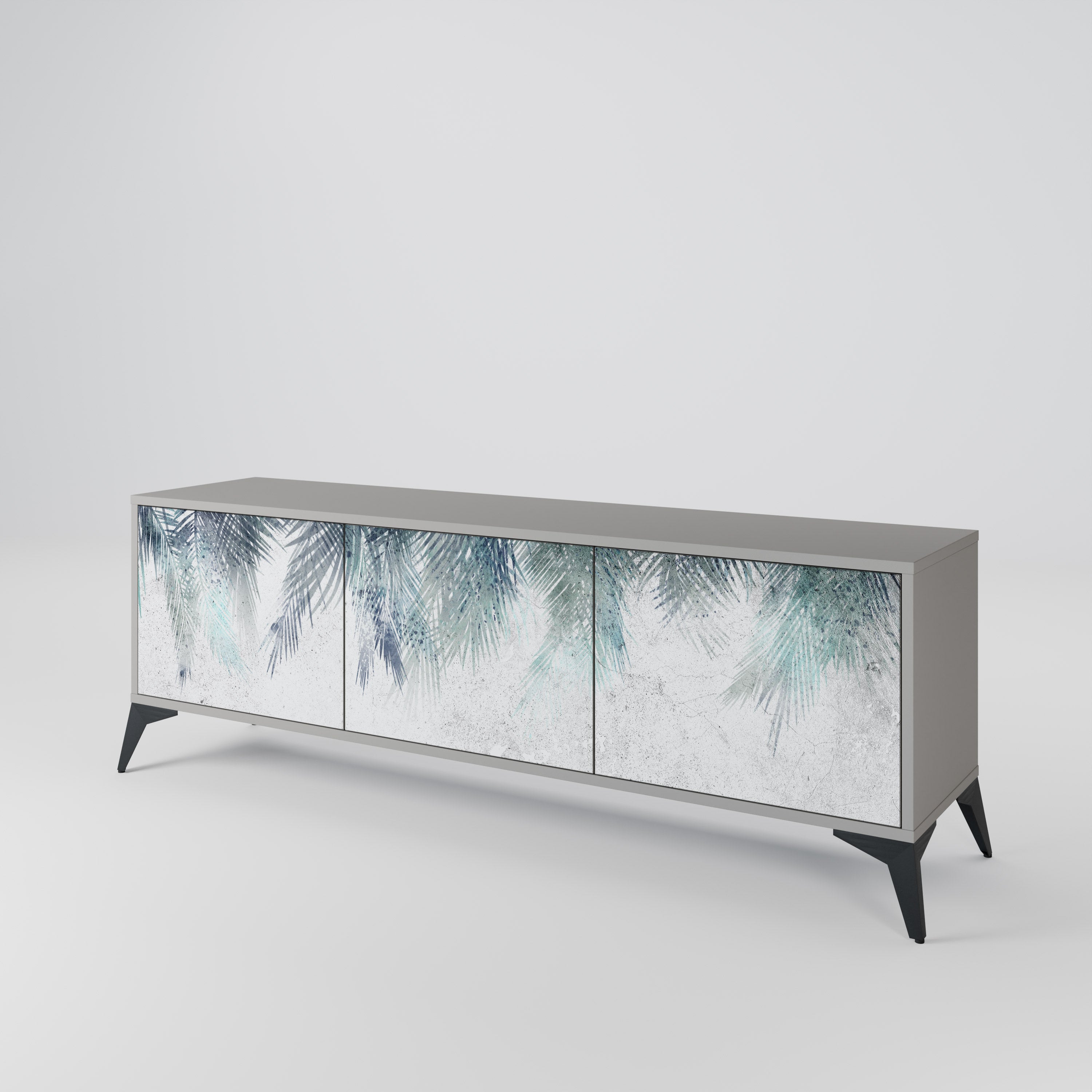 PALM VEIL 3-Door TV Cabinet