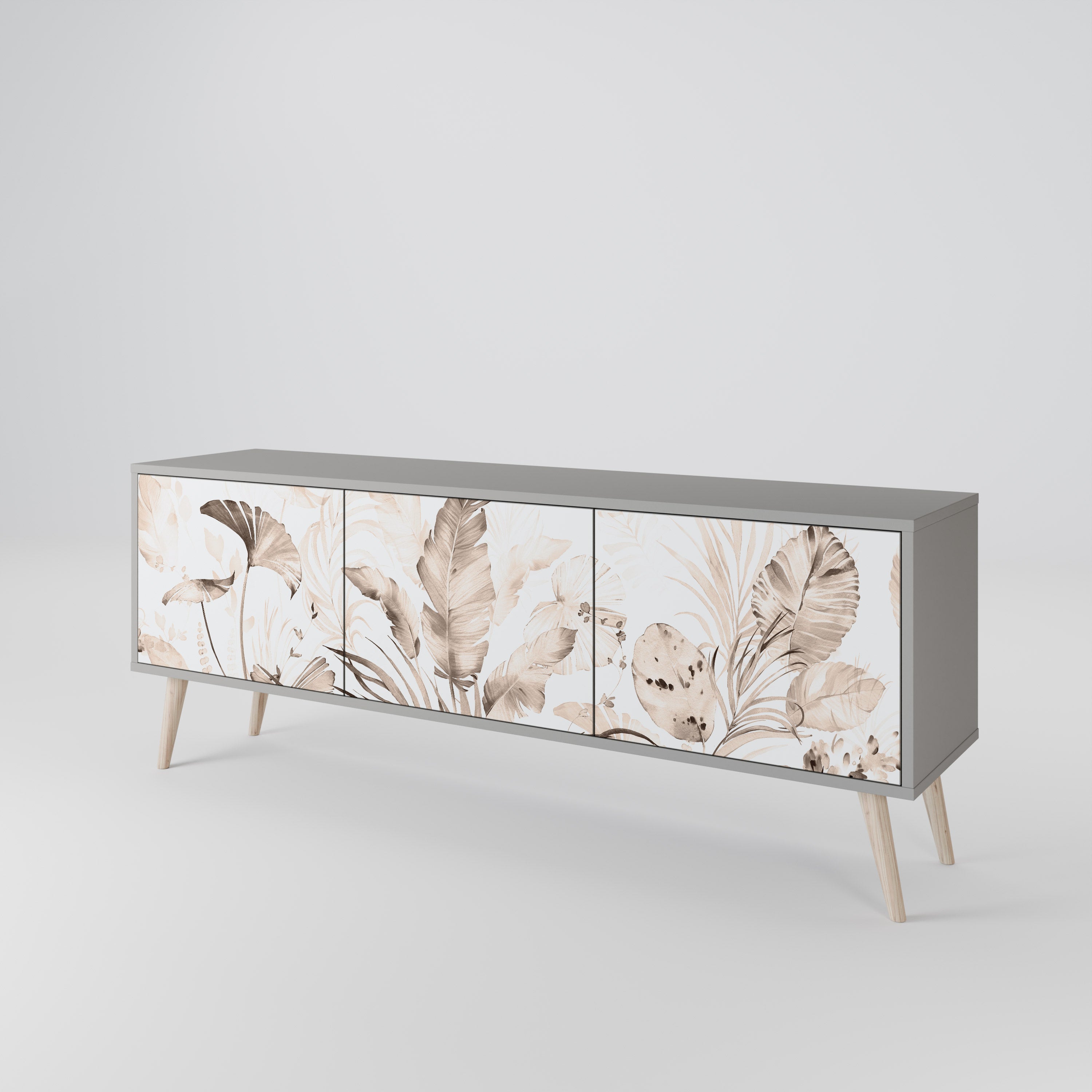 WILD TENDERNESS 3-Door TV Cabinet