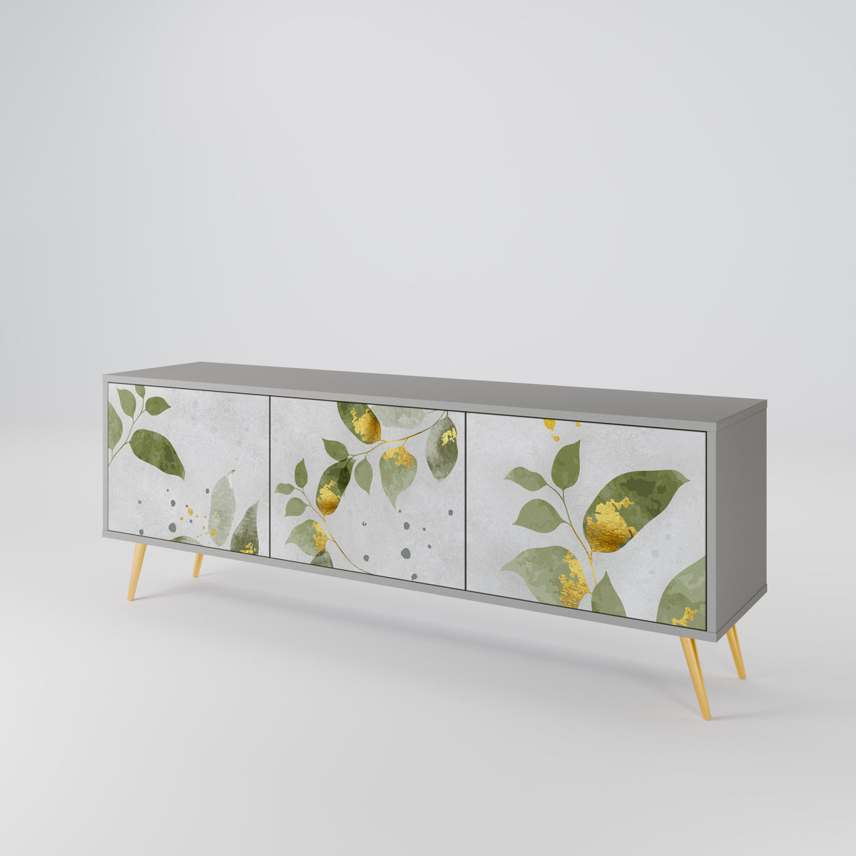 ELEGANT BOTANICS Έπιπλο τηλεόρασης 3-θυρών