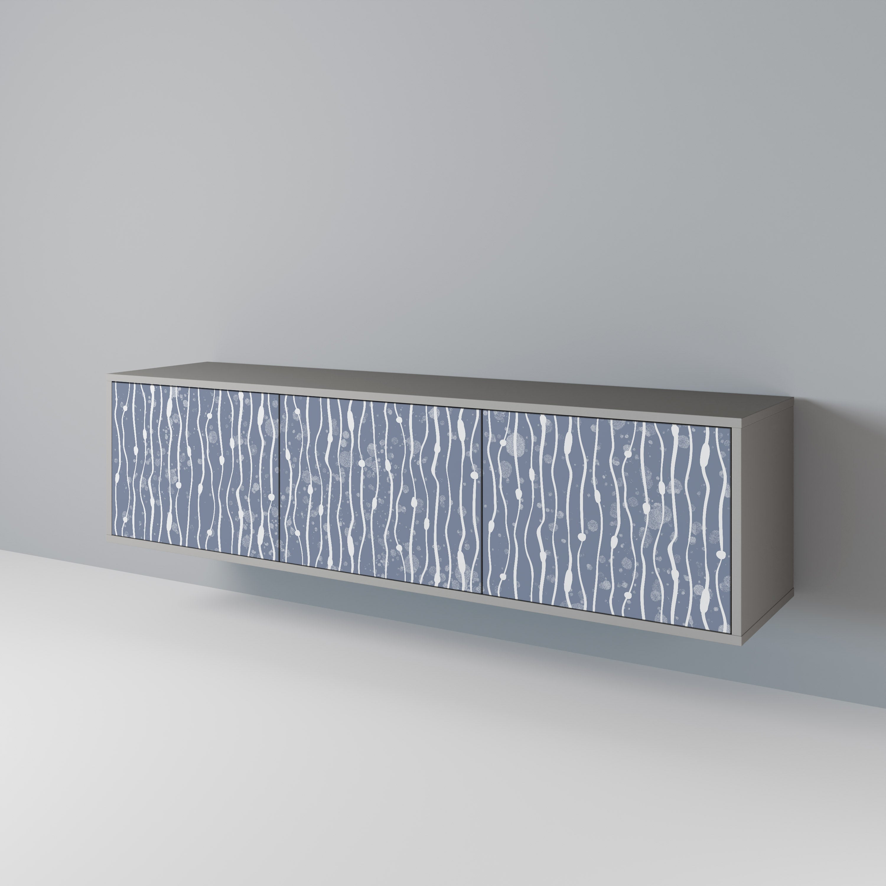 GRAPHITE RAIN Έπιπλο τηλεόρασης 3-θυρών