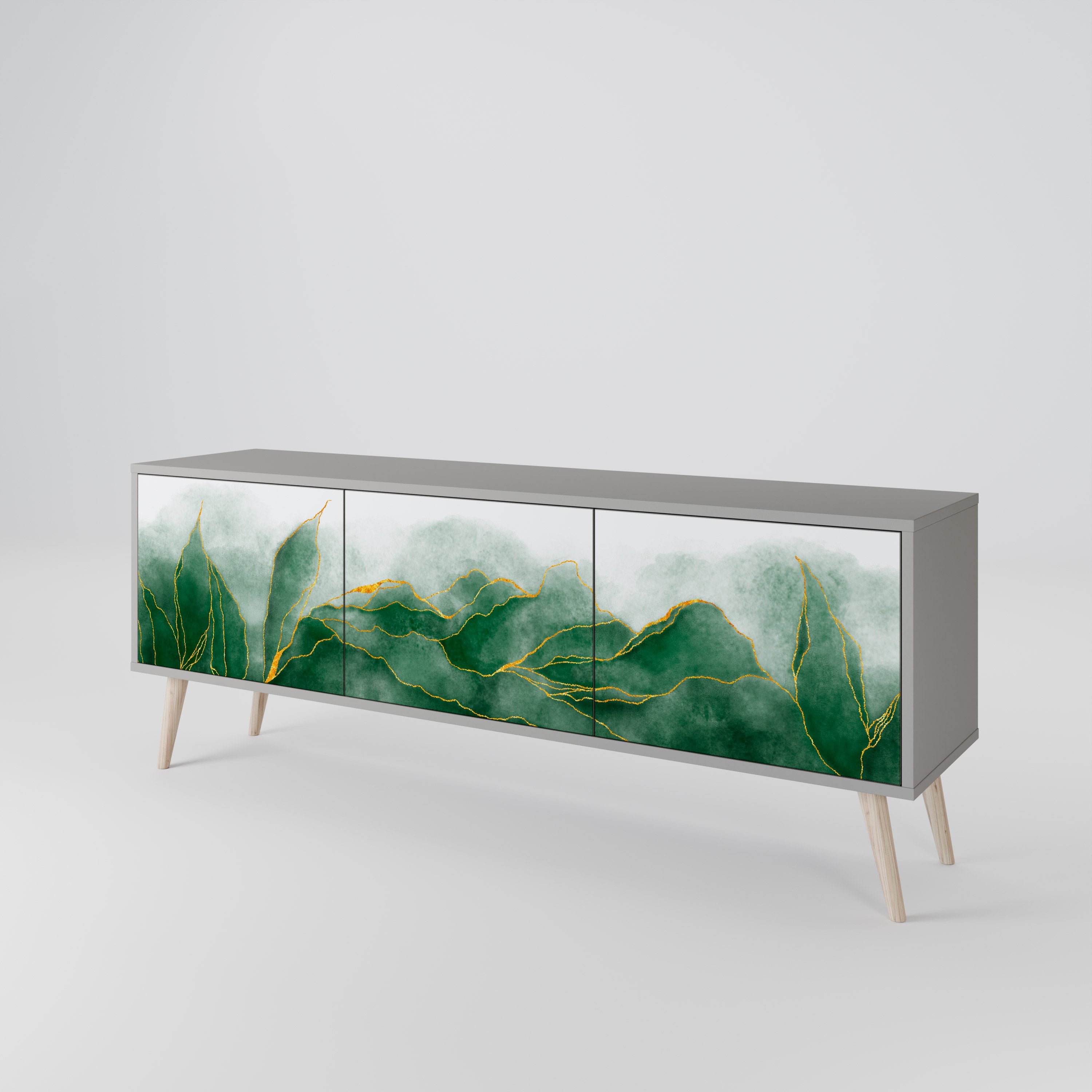 EXPENSIVE NATURE Έπιπλο τηλεόρασης 3-θυρών
