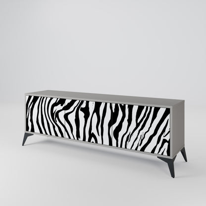 SPLENDID ZEBRA Έπιπλο τηλεόρασης 3-θυρών