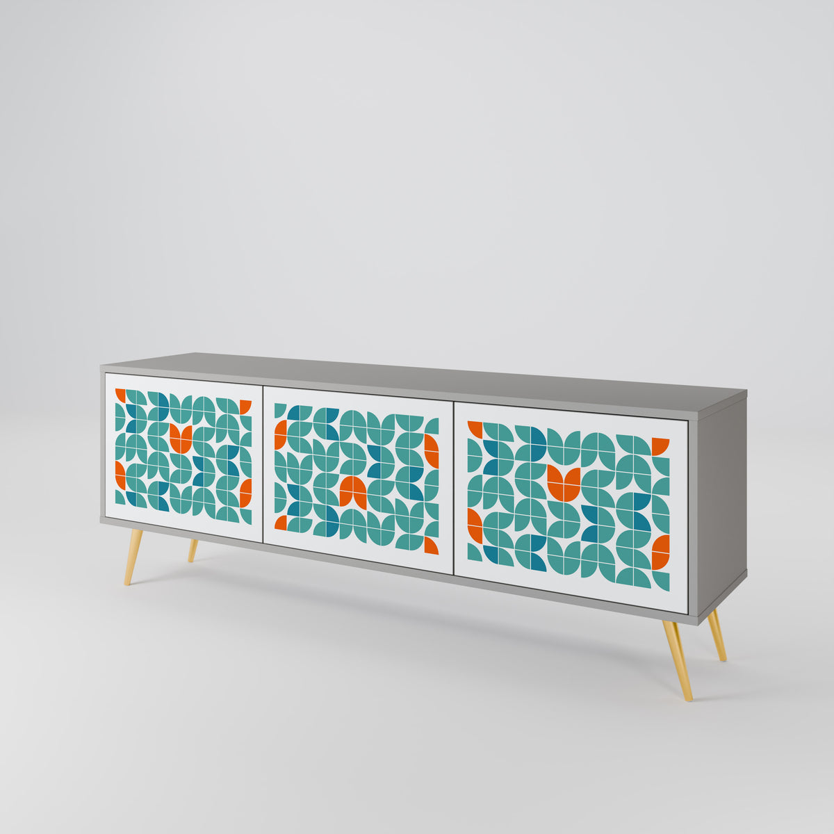 BE THE CHANGE Έπιπλο τηλεόρασης 3-θυρών