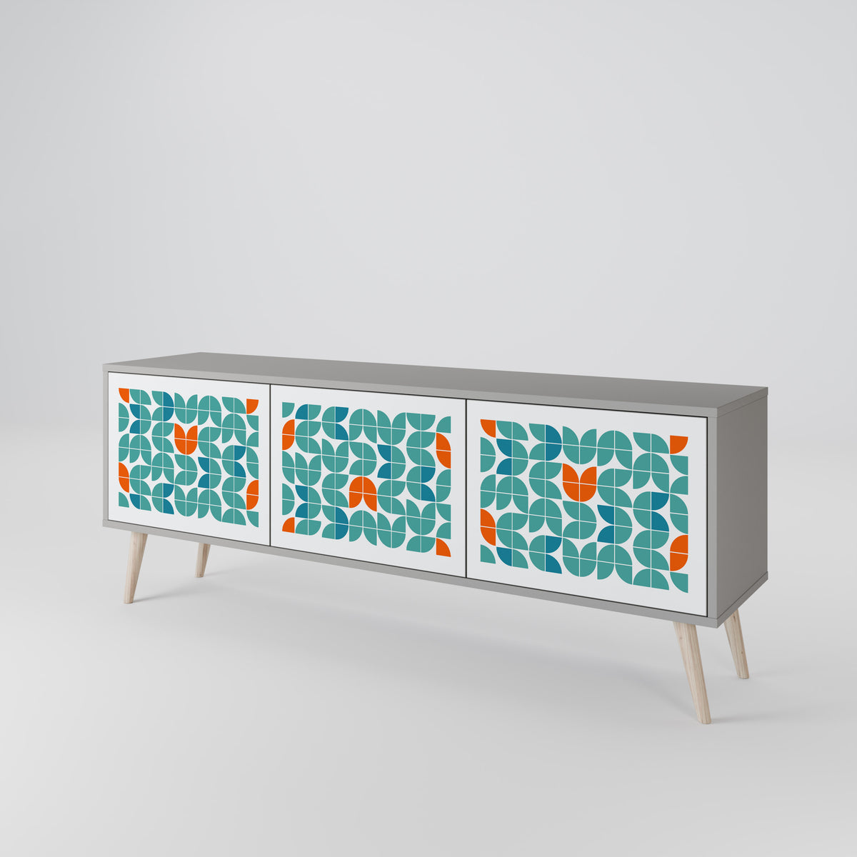 BE THE CHANGE Έπιπλο τηλεόρασης 3-θυρών