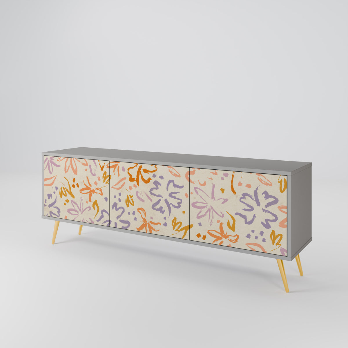 SPRING WHIMSY Έπιπλο τηλεόρασης 3-θυρών