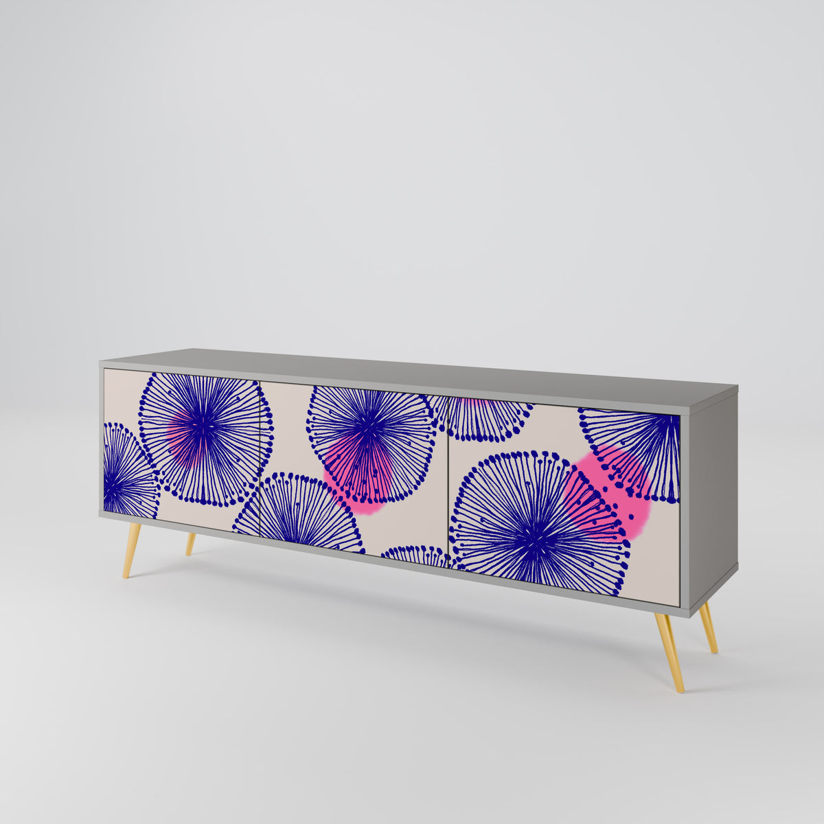 MAGIC NATURE Έπιπλο τηλεόρασης 3-θυρών