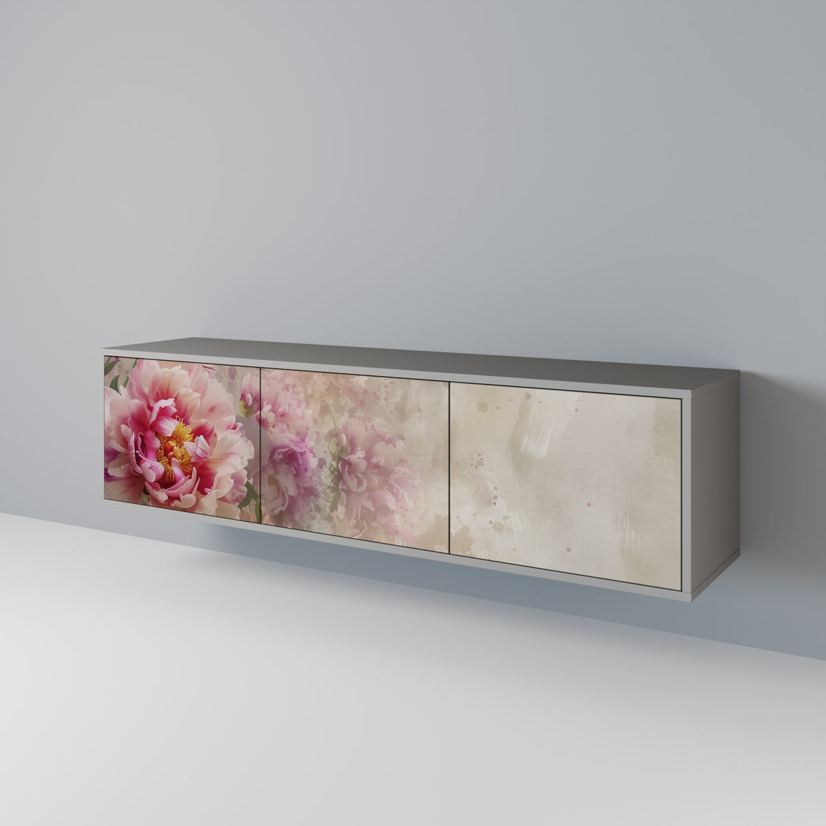 PEONY WHISPER Έπιπλο τηλεόρασης 3-θυρών