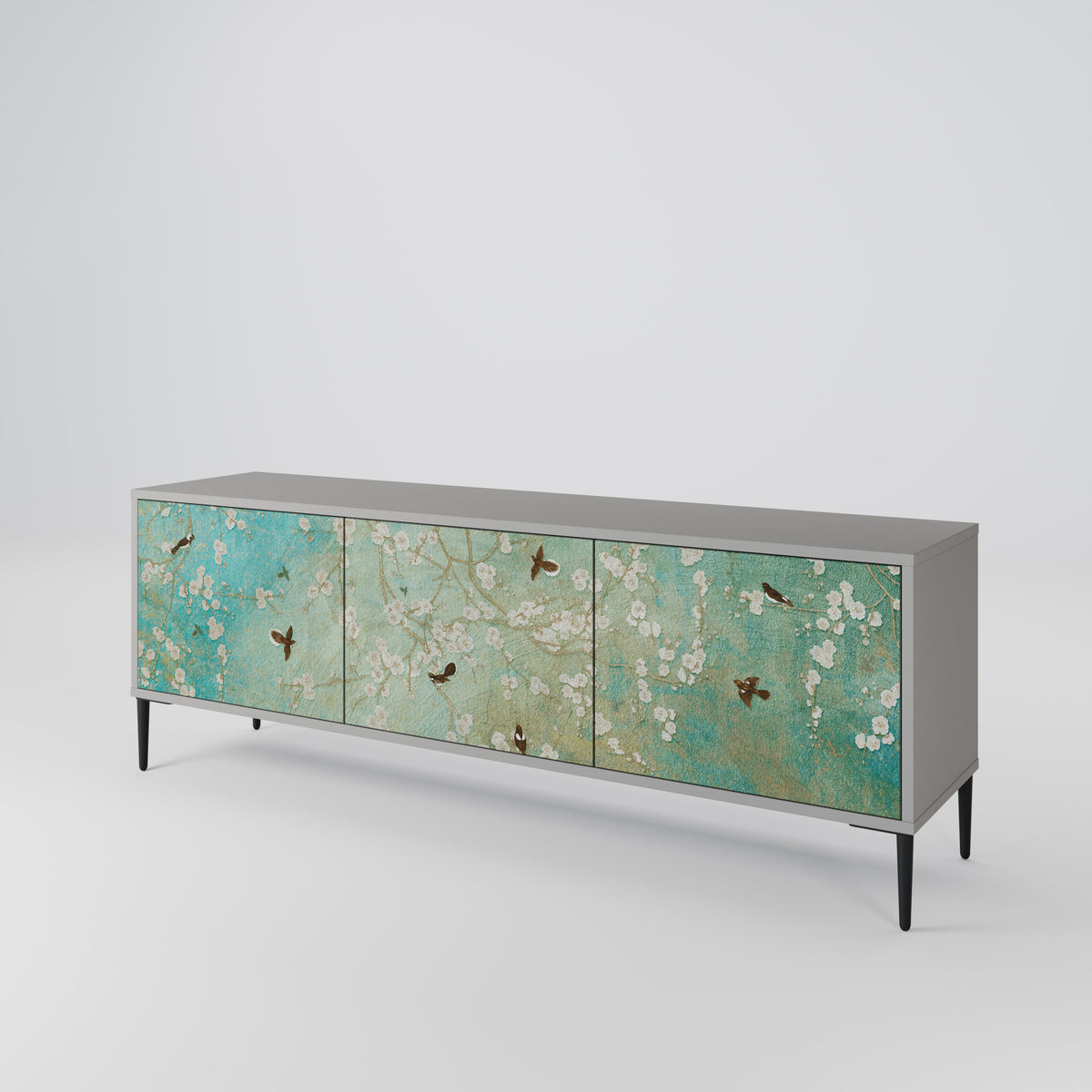 BLOOMING CHARM Έπιπλο τηλεόρασης 3-θυρών