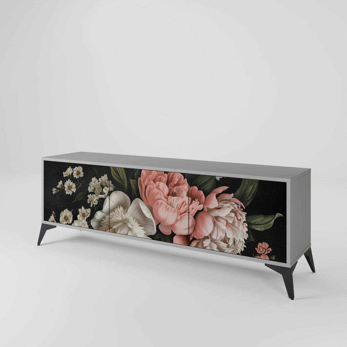 LUSH ELEGANCE Έπιπλο τηλεόρασης 3-θυρών