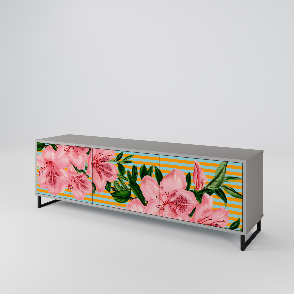 FRAGILE BEAUTY Έπιπλο τηλεόρασης 3-θυρών