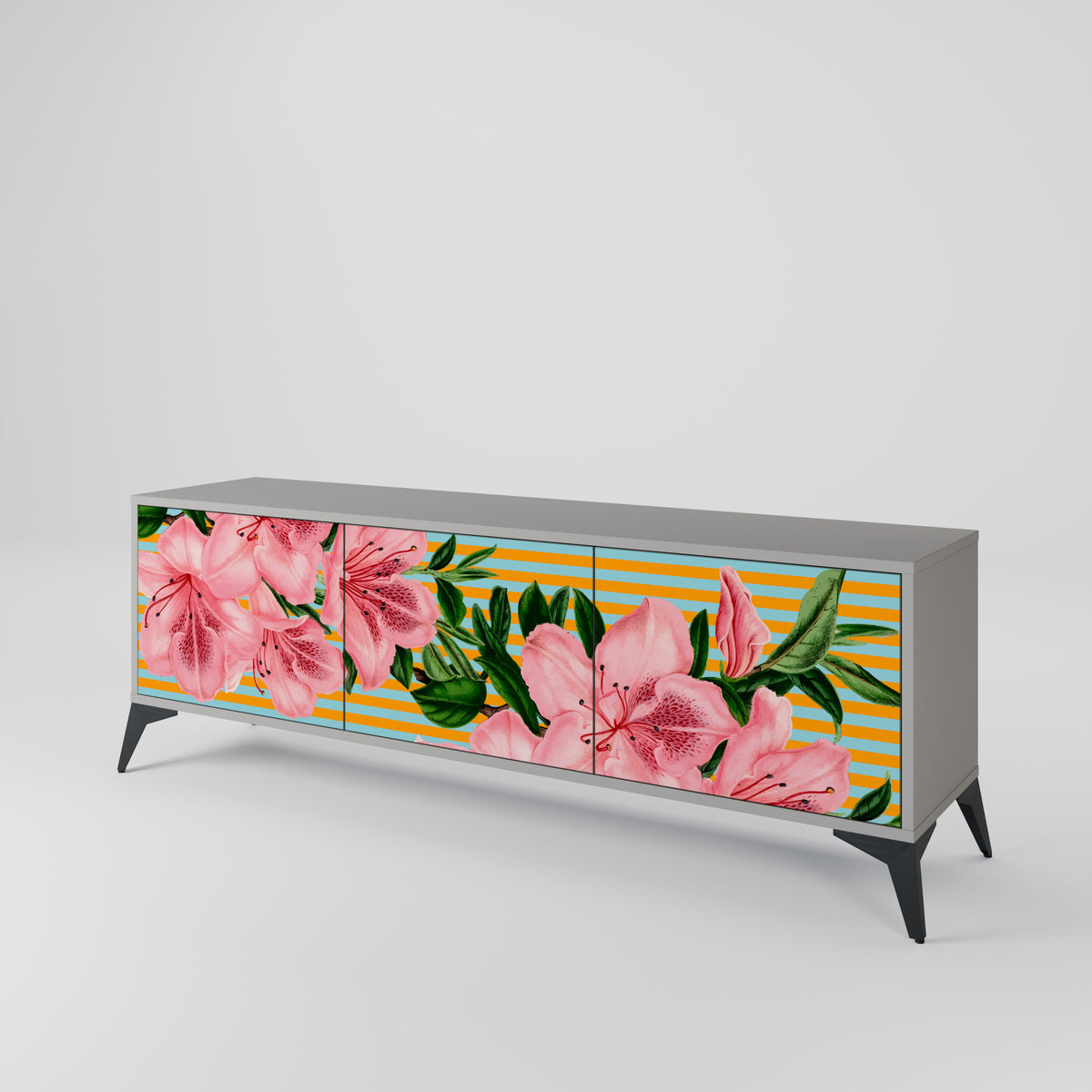 FRAGILE BEAUTY Έπιπλο τηλεόρασης 3-θυρών