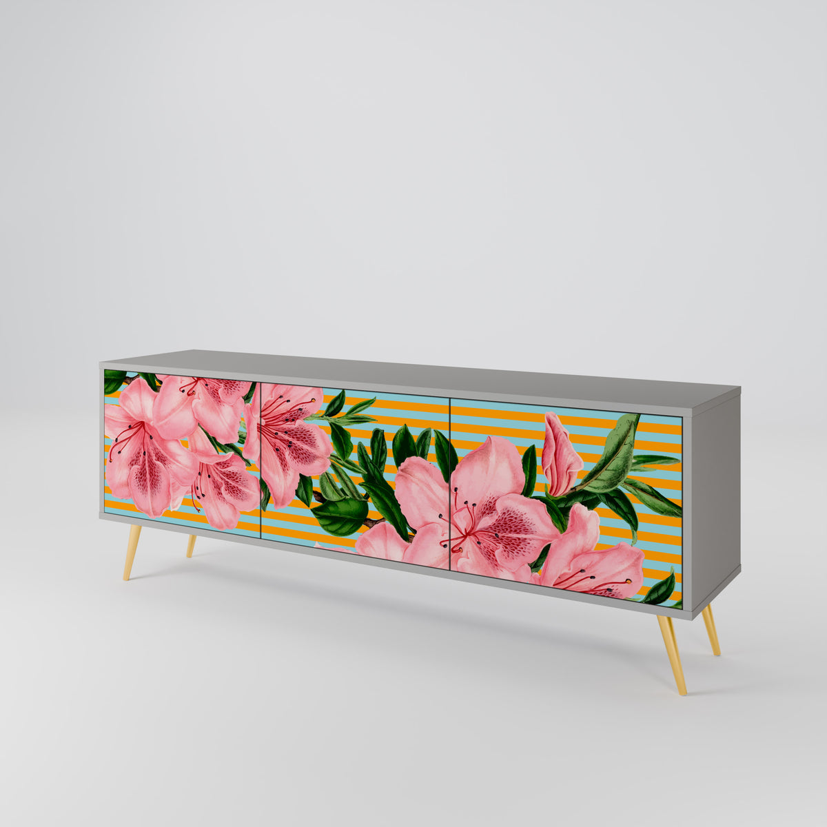 FRAGILE BEAUTY Έπιπλο τηλεόρασης 3-θυρών