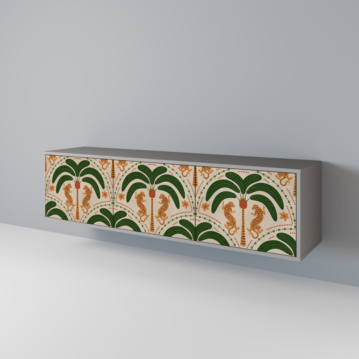 DANCING PREDATORS Έπιπλο τηλεόρασης 3-θυρών