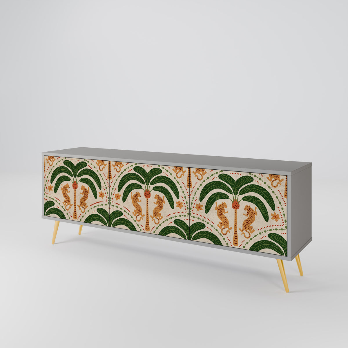 DANCING PREDATORS Έπιπλο τηλεόρασης 3-θυρών