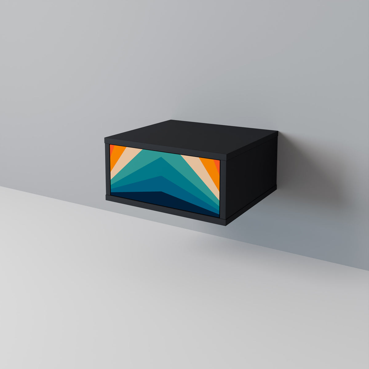 PRISM CONCUSSION Κομοδίνο με συρτάρι