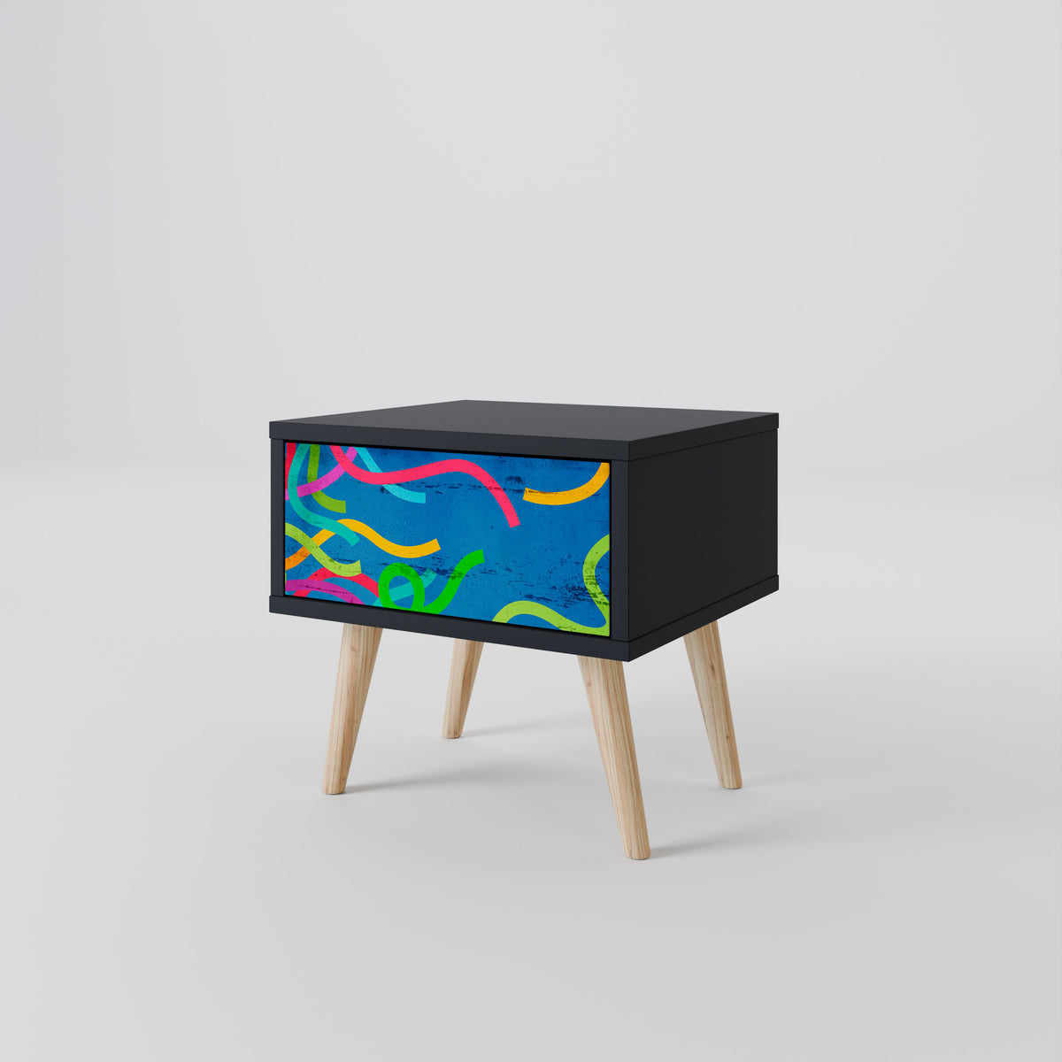 STREAMER TANGLE Κομοδίνο με συρτάρι