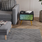 IRREGULAR BLUE Nightstand