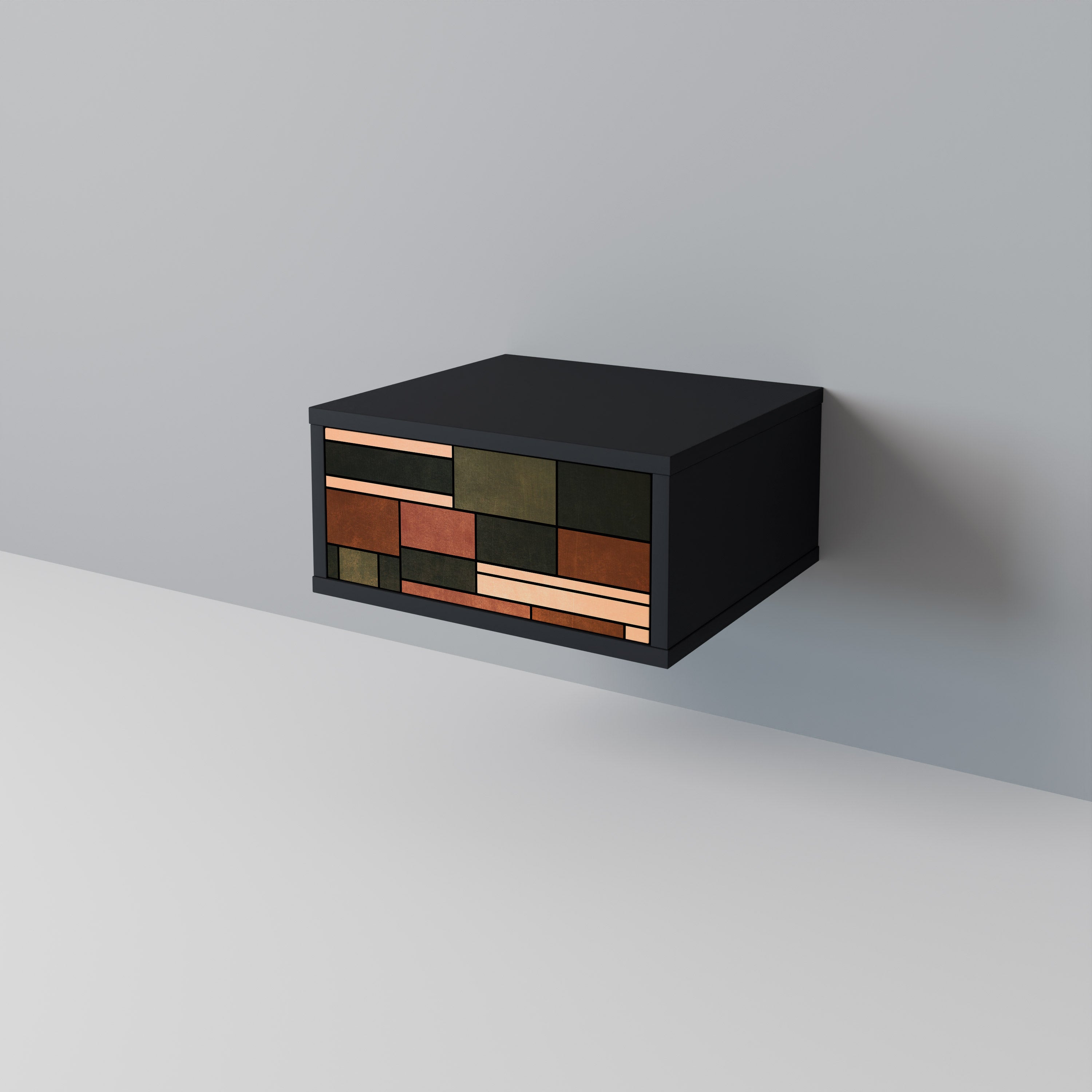 FIGURES OF NATURE Κομοδίνο με συρτάρι