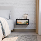 WATERCOLOUR PEAKS Κομοδίνο με συρτάρι