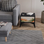 WATERCOLOUR PEAKS Κομοδίνο με συρτάρι