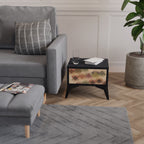 GEOMETRIC FUSION Κομοδίνο με συρτάρι