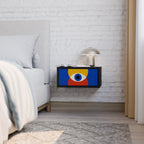 GEOMETRIC EYES Κομοδίνο με συρτάρι