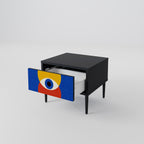 GEOMETRIC EYES Κομοδίνο με συρτάρι