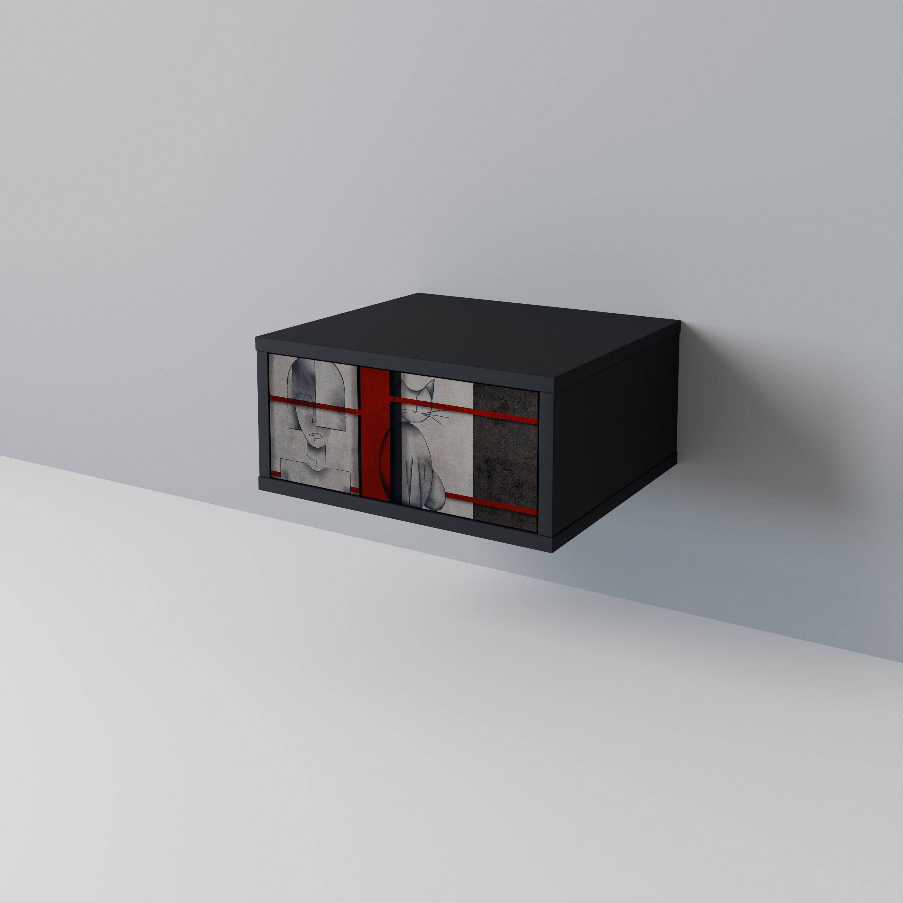 GRAY FIGURES Nightstand