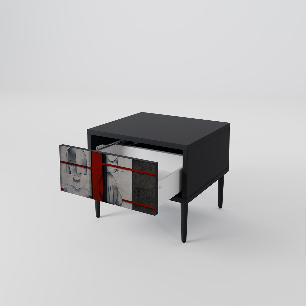 GRAY FIGURES Nightstand