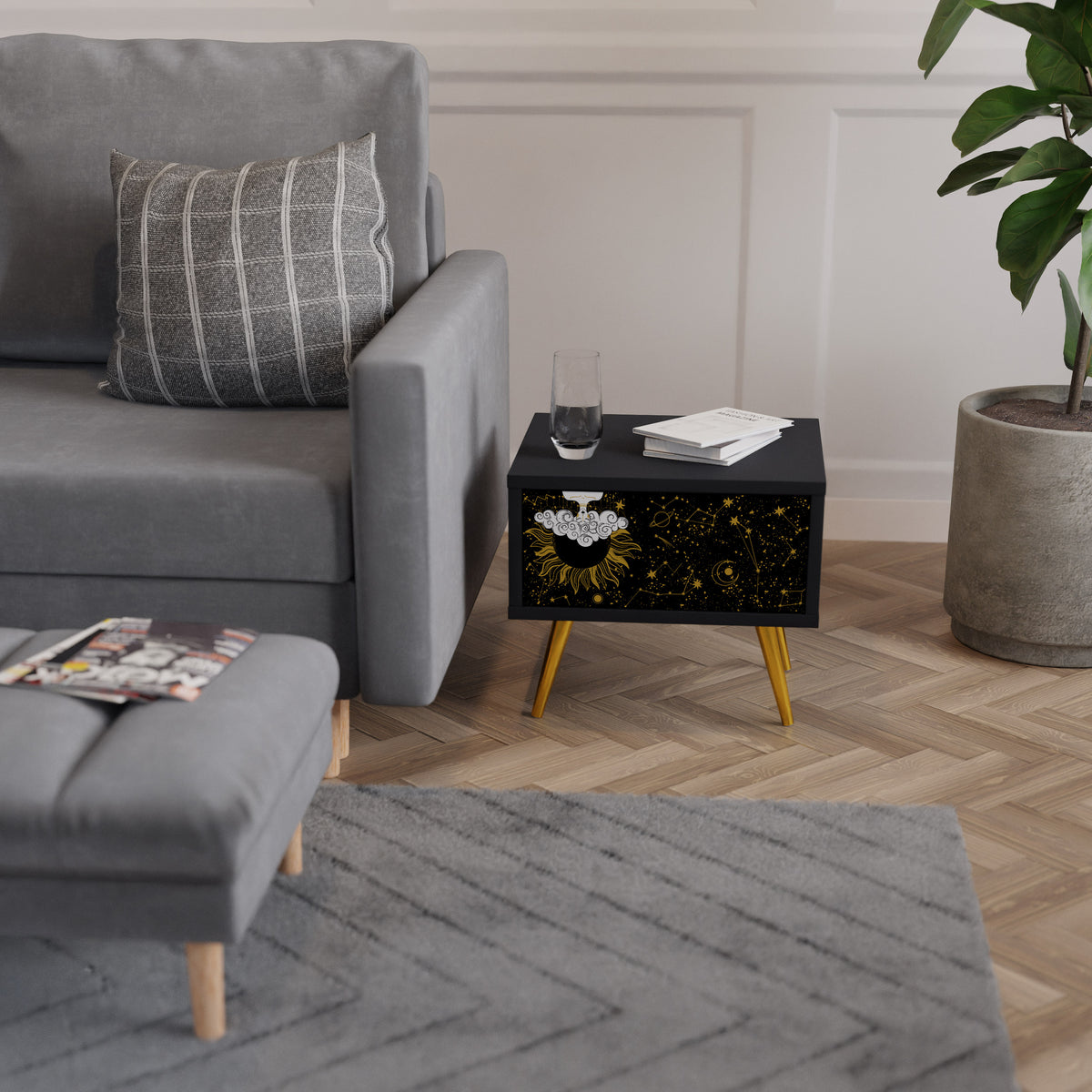 STELLAR CONSTELLATIONS Nightstand