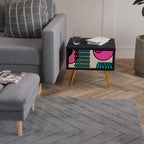 GEOMETRIC RHAPSODY Κομοδίνο με συρτάρι