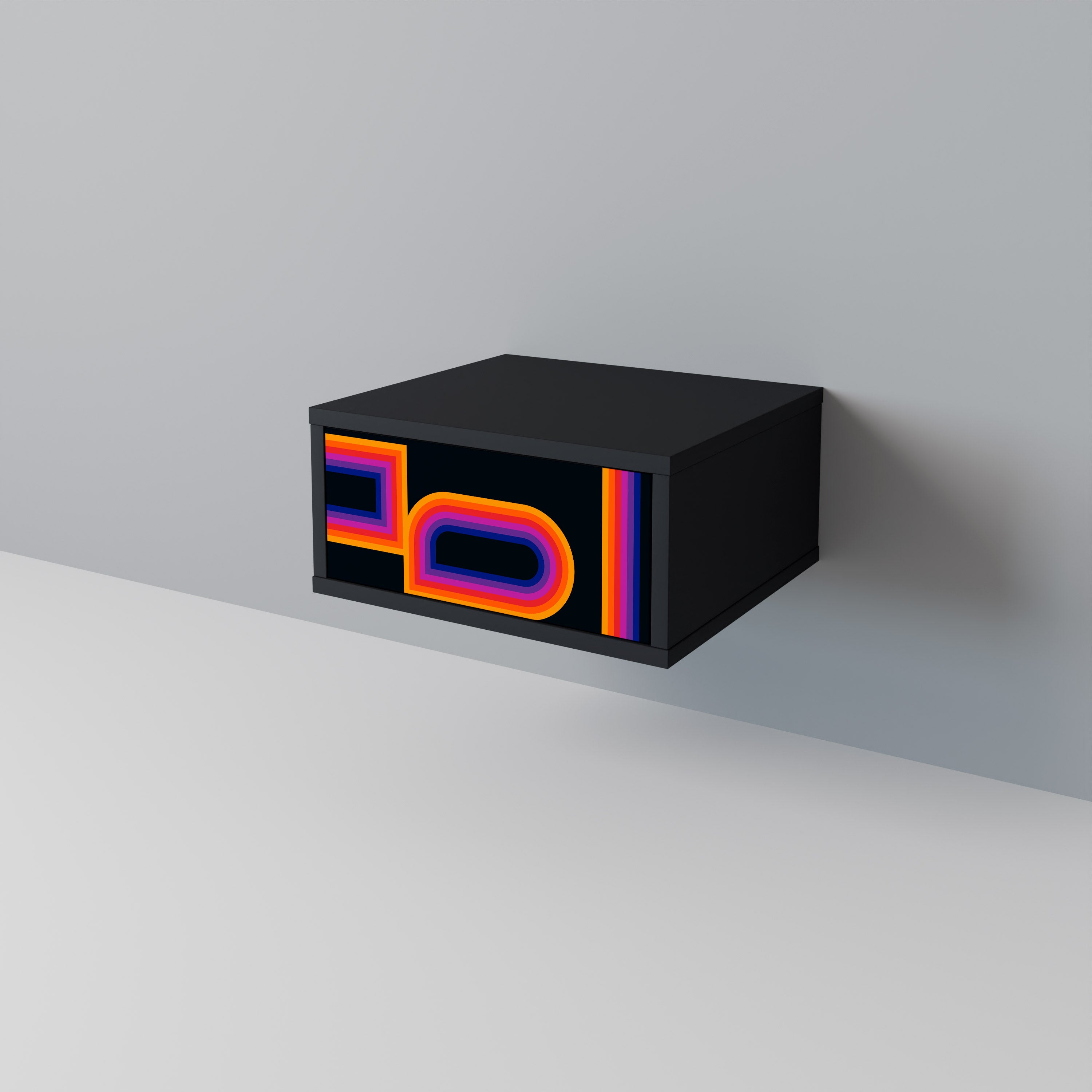 BLINDED BY THE LIGHTS Κομοδίνο με συρτάρι