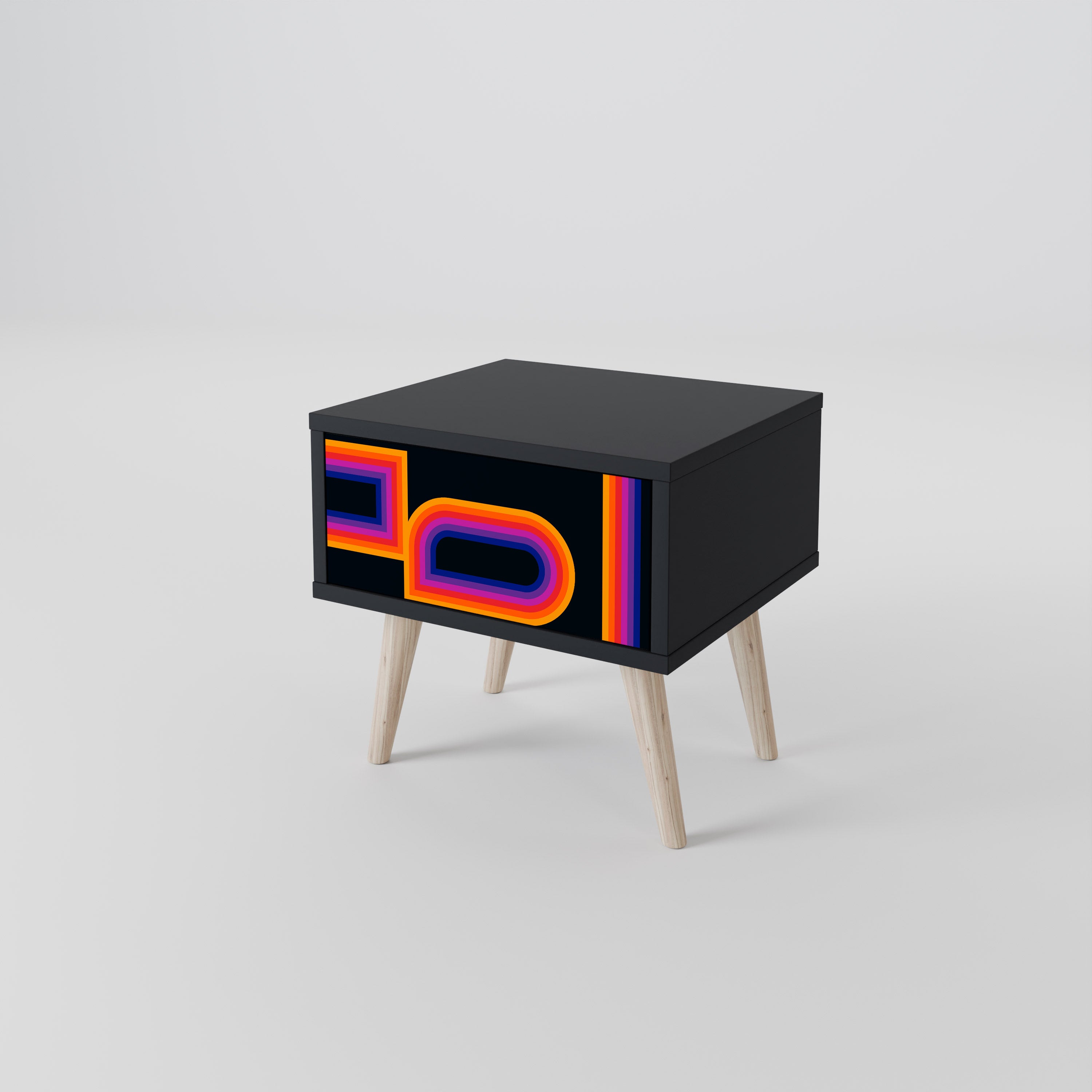 BLINDED BY THE LIGHTS Κομοδίνο με συρτάρι